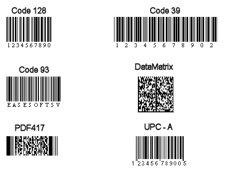 Barcode generator example