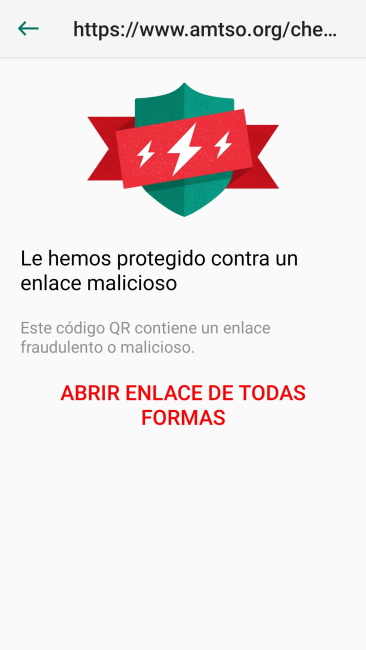 Security of the Kaspersky QR Reader Against Malicious Websites and Phishing